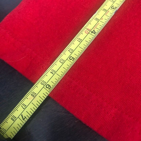 Red T-Shirt with Symbols - Picture 5 of 6